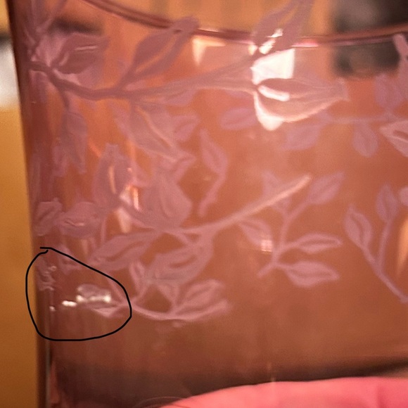 NWTs 1 J. Preziosi Amethyst glasses. Hand made in 🇮🇹 Italy - Picture 12 of 12